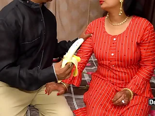 Jija Sali Special Banana Making love Indian Porn With Clear Hindi Audio