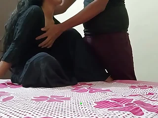 Hot Indian village girlfriend pussy Fucking on bad room