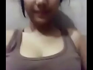 Cutie give a big boobs
