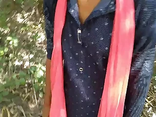 Desi outdoor fuck  girlfriend Making out approximately boyfriend hordcore doggy ambience